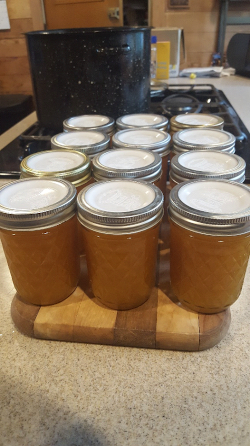 Peach Bourbon jam